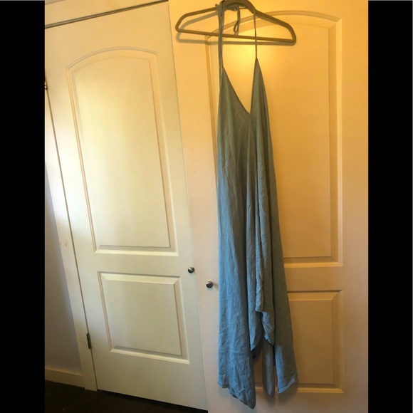 lovestitch Dresses & Skirts - LOVESTITCH Light Blue Jean Maxi